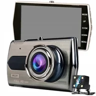 Wideorejestratory - KAMERA SAMOCHODOWA FULL HD Z WYŚWIETLACZEM LCD COFANIA WIDEOREJESTRATOR - miniaturka - grafika 1