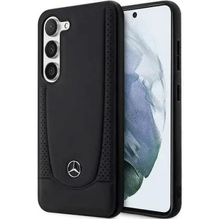 Mercedes MEHCS23MARMBK S23+ S916 czarny/black hardcase Leather Urban - Etui i futerały do telefonów - miniaturka - grafika 1