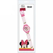 Zabawki interaktywne dla dzieci - Myszka Minnie, zegarek analogowy w blistrze - miniaturka - grafika 1
