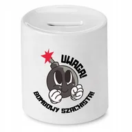 Skarbonki - Skarbonka Dla Przewoźnika na Urodziny na Prezent z Nadrukiem ze Zdjęciem + Opakowanie na prezent (wzór 03) - miniaturka - grafika 1