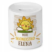 Skarbonki - Skarbonka 330 ml Dla Eleny Córki Dziecka z Nadrukiem ze Zdjęciem - miniaturka - grafika 1