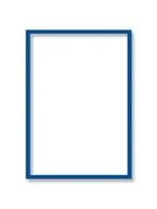Systemy ekspozycyjne i znaki informacyjne - Magnetoplan Koszulka magnetyczna A5 ramka niebieski 5szt 1131103 - miniaturka - grafika 1