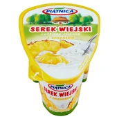 Sery - Piątnica - Serek Wiejski z ananasem - miniaturka - grafika 1