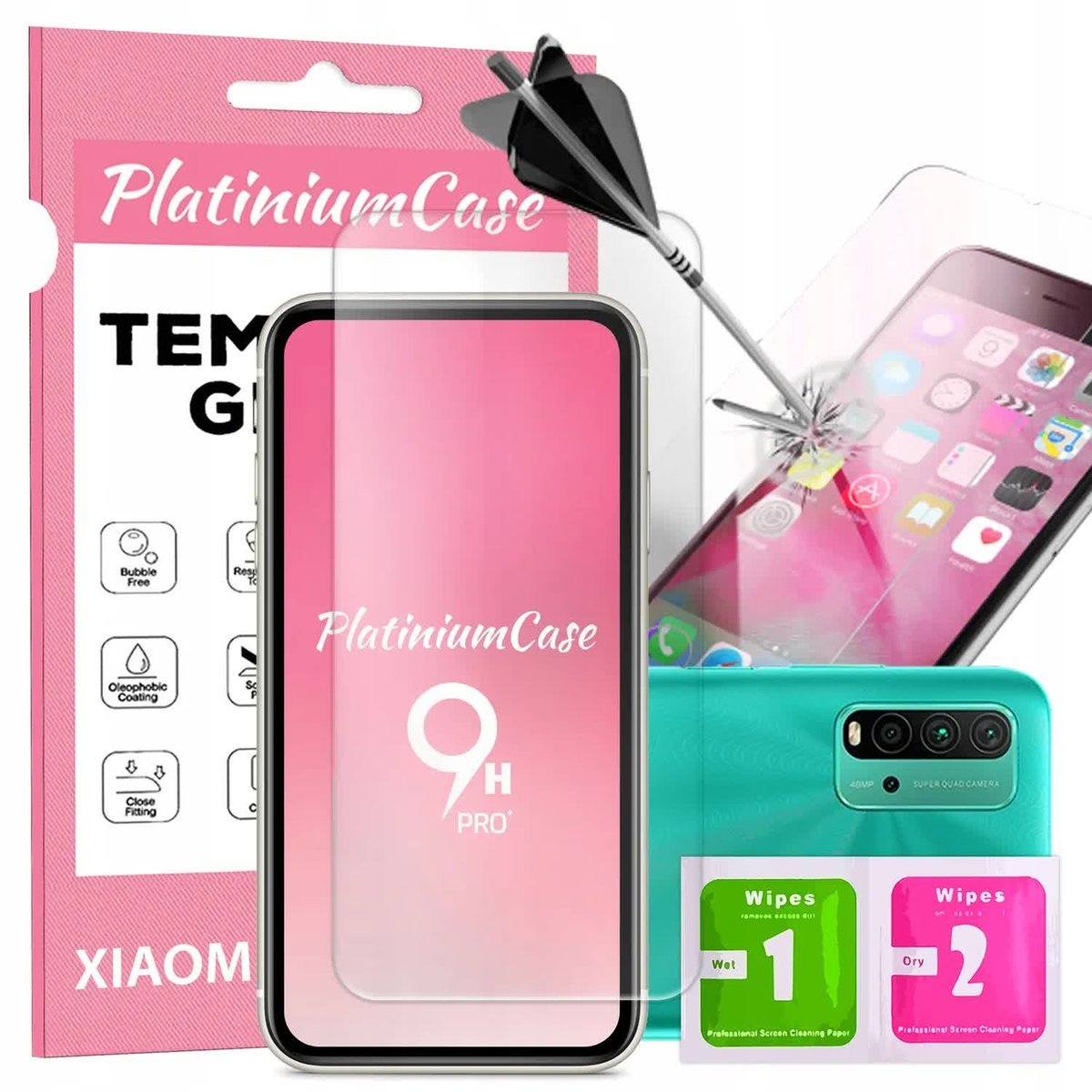 Szkło hartowane 9H szybka do XIAOMI REDMI 9 POWER