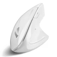 Torby podróżne - perixx PERIMICE-813W mysz pionowa Bluetooth, bezprzewodowa technologia wielu urządzeń 3 w 1, torba podróżna, biała, konstrukcja dla praworęcznych - miniaturka - grafika 1