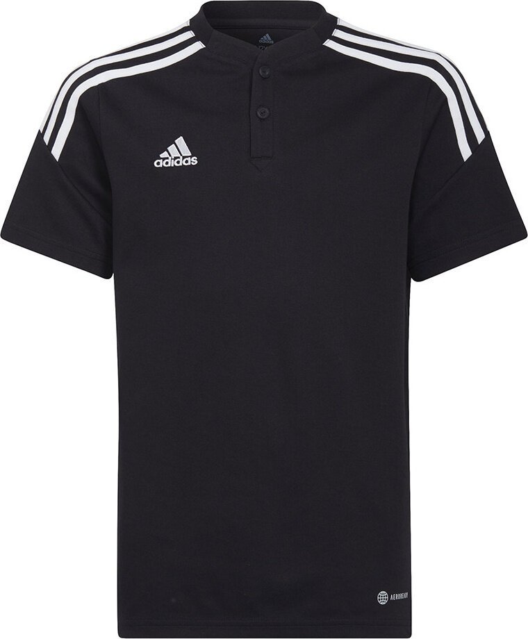 Koszulka dla dzieci adidas Condivo 22 Polo czarna H44110-164cm