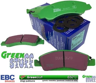 Przednie klocki hamulcowe EBC GreenStuff Chevrolet Avalanche 1500 2009- - Klocki hamulcowe - miniaturka - grafika 1