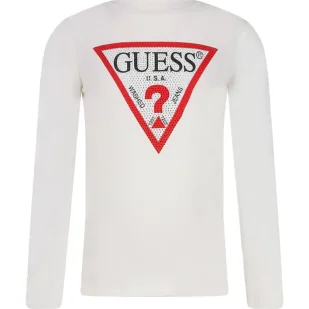 Guess Bluzka | Regular Fit - Bluzy dla dziewczynek - miniaturka - grafika 1