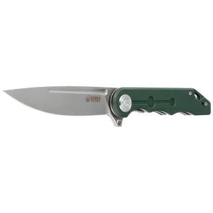 Nóż składany Kubey Knife Mizo Green G10, Bead Blast AUS-10 by Tiguass (KU312F) - Noże - miniaturka - grafika 2