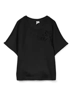 Koszulki i topy damskie - Vero Moda Koszulka w kolorze czarnym - miniaturka - grafika 1