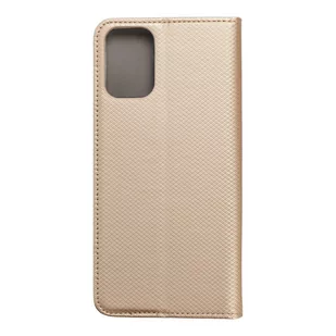 Kabura Smart Case book do LG K52 złoty - Etui i futerały do telefonów - miniaturka - grafika 1