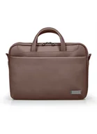 Torby na laptopy - Port Designs Zurich Toploading 39,6 cm (15.6") Aktówka Brązowy - miniaturka - grafika 1