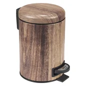 Kosze na śmieci - Stalowy kosz na śmieci z pedałem 3 l Acacia – Wenko - miniaturka - grafika 1