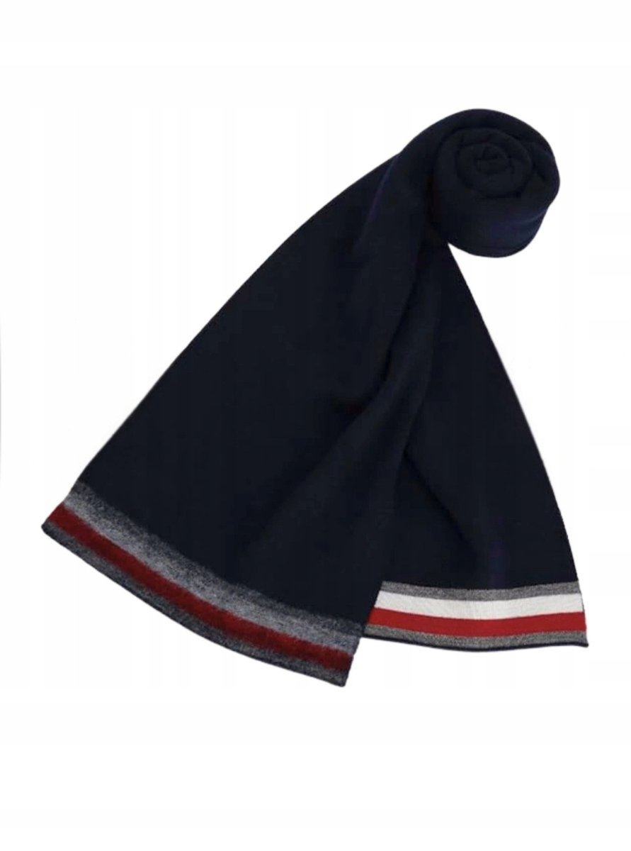 Tommy Hilfiger Szalik granatowy