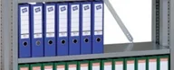 Regały biurowe - B2B Partner Półki 1240x300 do regałów Variant 277074 - miniaturka - grafika 1
