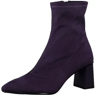 Tamaris Damskie 1-1-25075-41 modne kozaki, fioletowe, 36 EU, purpurowy, 36 EU - Kozaki damskie - miniaturka - grafika 1