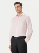 Koszulki męskie - Calvin Klein T-Shirt LV04LB275G Szary Regular Fit - miniaturka - grafika 1