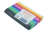 Szkolne artykuły papiernicze - Interdruk Bibuła marszczona, mała, mix 10 kolorów (10 sztuk) - miniaturka - grafika 1