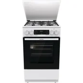 Kuchenki gazowo-elektryczne - Gorenje MEKS5121WM ExtraSteam 3 - miniaturka - grafika 1