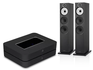 Bluesound POWERNODE (czarny) + 603 S3 (czarny) - Zestawy stereo - miniaturka - grafika 1