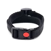 Artykuły szkoleniowe - Tkany pasek z klamrą bezpieczeństwa czarny - miniaturka - grafika 1