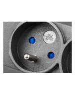 Listwy zasilające - Armac Listwa Zasilająca MULTI M3 (3 GNIAZDA) 1.5m czarna - miniaturka - grafika 1