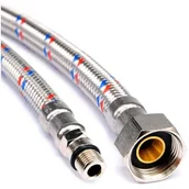 Węże elastyczne - Fala WĄŻ PRZYŁĄCZENIOWY F/M 3/8 M10X1 800MM - miniaturka - grafika 1