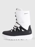 Śniegowce damskie - 4F Buty zimowe śniegowce INUA z ociepliną Primaloft damskie - białe 38 - miniaturka - grafika 1