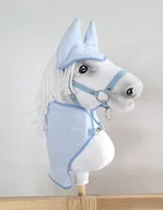 Zabawki i gry sportowe - Zestaw dla Hobby Horse A4: derka + nauszniki - jasny niebieski - miniaturka - grafika 1