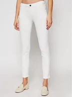 Spodnie damskie - Morgan Jeansy 211-PETRA1 Biały Skinny Fit - miniaturka - grafika 1