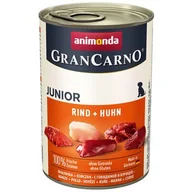 Mokra karma dla psów - Animonda GranCarno Szczenięta Kurczak + Królik 400g 1117 - miniaturka - grafika 1