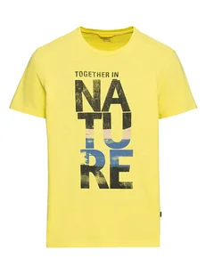 Camel Active Koszulka w kolorze żółtym - Koszulki męskie - miniaturka - grafika 1