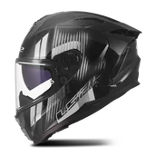 Kaski motocyklowe - Kask Integralny LS2 FF817 Challenger II Nitro Czarny/SzaryS - miniaturka - grafika 1