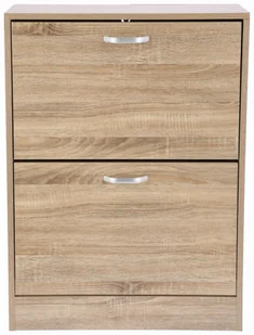 Naturalna Dwudrzwiowa Wąska Szafka Na Buty Do Przedpokoju S5-R32 - Szafki na buty Naturalna Dwudrzwiowa Wąska Szafka Na Buty Do Przedpokoju S5-R32 - Szafki na buty - miniaturka - grafika 1