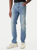 Spodnie męskie - BOSS Jeansy Delaware 50559615 Niebieski Slim Fit - miniaturka - grafika 1