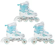 Rolki - Rolki-Wrotki 3w1 Croxer Optima White/Mint 39-42 - miniaturka - grafika 1