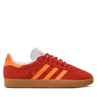 Sneakersy damskie - Sneakersy adidas Gazelle JI1374 Czerwony - miniaturka - grafika 1
