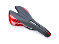 Dętki rowerowe - Siodło Rower. Vader Mod. Vd1141B-08 Czarne, Wąskie 270*140 /Czerw. Wstawki/ B/J - miniaturka - grafika 1