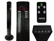 Wentylatory - Vento Wentylator kolumnowy 117cm 45W z pilotem - miniaturka - grafika 1