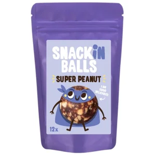 Ładowarka solarna SNACKin BALLS Super Peanut 156 g - Zdrowa żywność - miniaturka - grafika 1