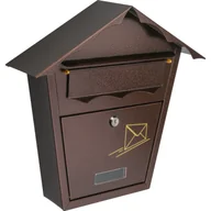 Skrzynki na listy - Skrzynka na listy domek an/miedz - miniaturka - grafika 1