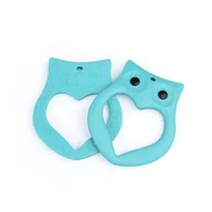 Gryzaki dla dzieci - Dumel Discovery Gryzak silikonowy. Sowa - miniaturka - grafika 1