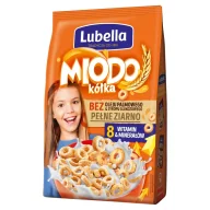 Płatki śniadaniowe i musli - Lubella Zbożowe chrupki miodowe Mlekołaki Kółka Miodo 500 g - miniaturka - grafika 1