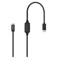 Adaptery i przejściówki - Belkin F2CD001B06-E adapter kablowy 1,8 m DisplayPort HDMI Czarny F2CD001B06-E - miniaturka - grafika 1