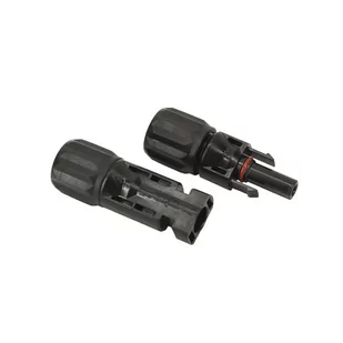 Złącze solarne typu MC4 1000V + - Z PINAMI - Akcesoria do kolektorów i fotowoltaiki - miniaturka - grafika 1