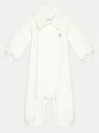 Kombinezony dla dzieci - Calvin Klein Jeans Kombinezon zimowy IN0IN00255 Écru Regular Fit - miniaturka - grafika 1