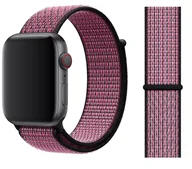 Akcesoria do smartwatchy - Apple Opaska sportowa Nike w kolorze intensywnego różu/jagody do koperty 44mm / 45mm / 46mm / 49mm - MWU42ZM/A rozmiar uniwersalny oryginalna plomba - miniaturka - grafika 1