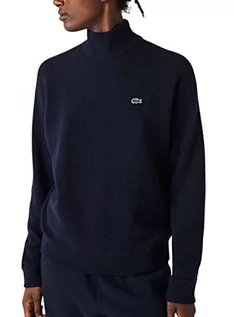 Swetry damskie - Lacoste Damski sweter Af9542, marynarski, UK 38 - grafika 1