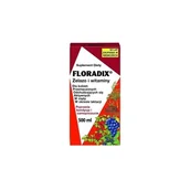 Suplementy naturalne - Floradix Floradix Żelazo i Witaminy w płynnej formule suplement diety 500ml - miniaturka - grafika 1