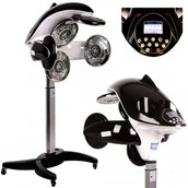 Sauny do włosów - Infrazon fryzjerski klimazon Kallisto black do przyspieszania wzmacniania zabiegów pielęgnacyjnych włosów oraz do odbudowy koloryzacji ondulacji do salonu - miniaturka - grafika 1